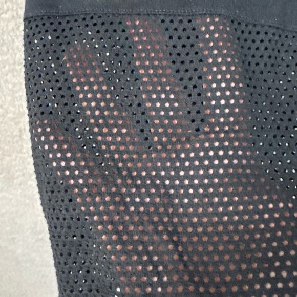 Nike Womens Mesh Racerback Tank Top Black Size S Athlete Casual Athleisure Retro - Picture 3 of 6